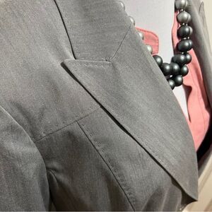 Worthington Gray Blazer with Western Details Women's Size 16